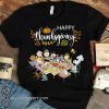 Snoopy and friends happy thanksgiving shirt