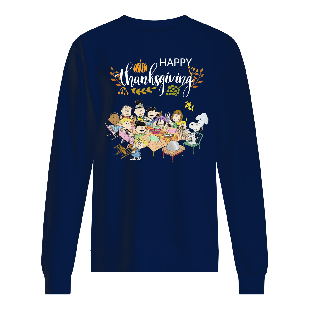 Snoopy and friends happy thanksgiving sweatshirt