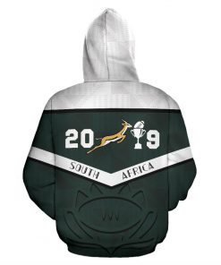 South africa springbok champion 2019 full printing hoodie 2