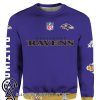 Stand for the flag kneel for the cross baltimore ravens all over print shirt