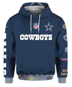 Stand for the flag kneel for the cross dallas cowboys all over print hoodie