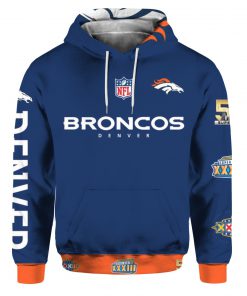 Stand for the flag kneel for the cross denver broncos all over print hoodie