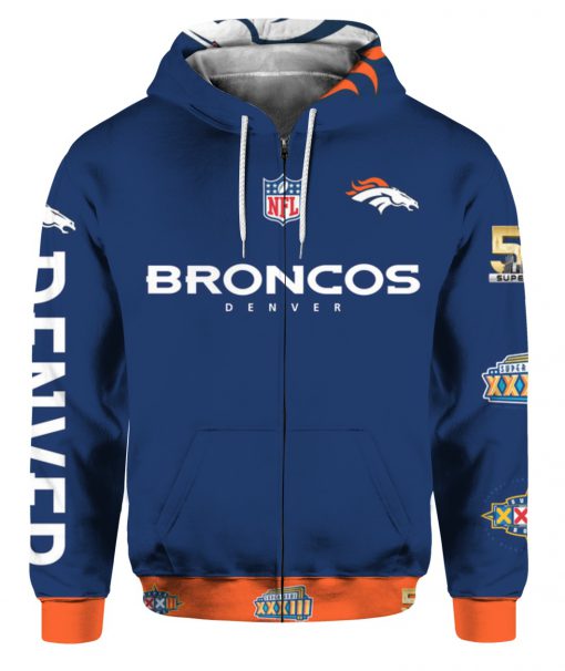 Stand for the flag kneel for the cross denver broncos all over print zip hoodie