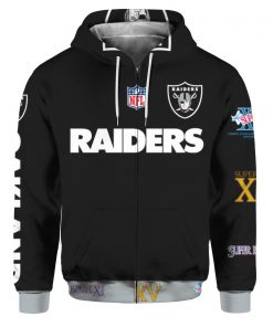 Stand for the flag kneel for the cross oakland raiders all over print zip hoodie