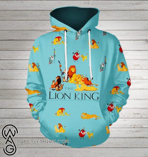 The lion king all over printed shirt