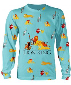 The lion king all over printed sweatshirt