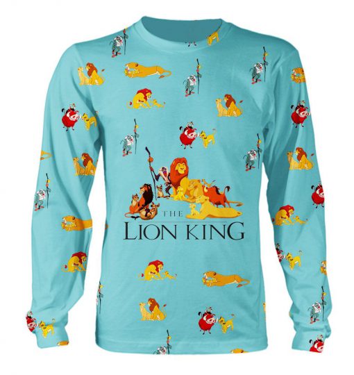 The lion king all over printed sweatshirt