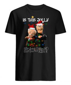 The muppets is this jolly enough christmas mens shirt