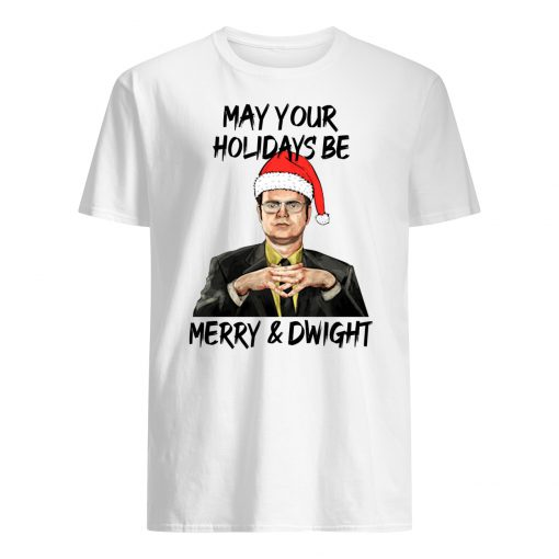 The office may your christmas be merry and dwight christmas mens shirt