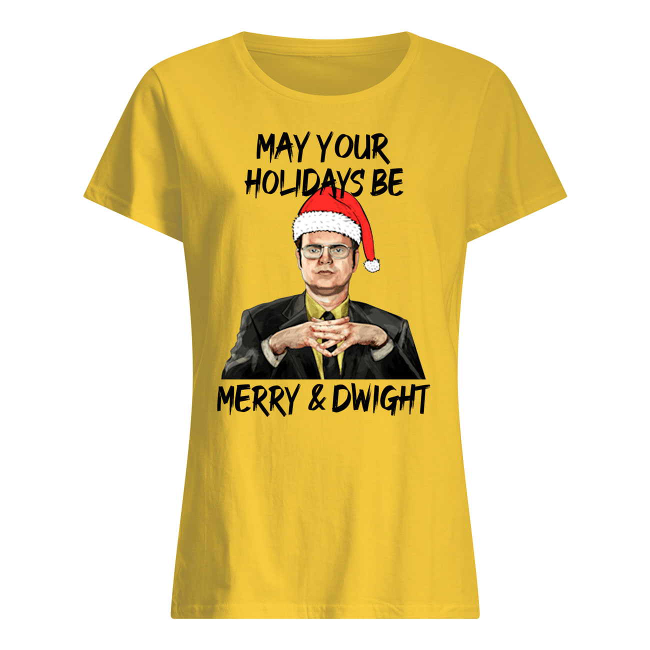 The office may your christmas be merry and dwight christmas womens shirt