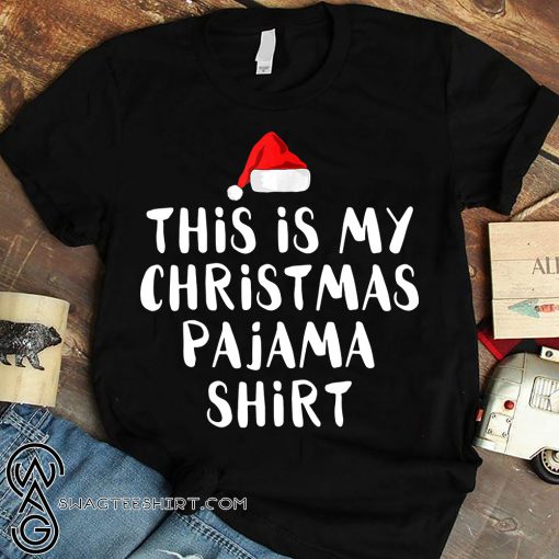 This is my christmas pajama shirt