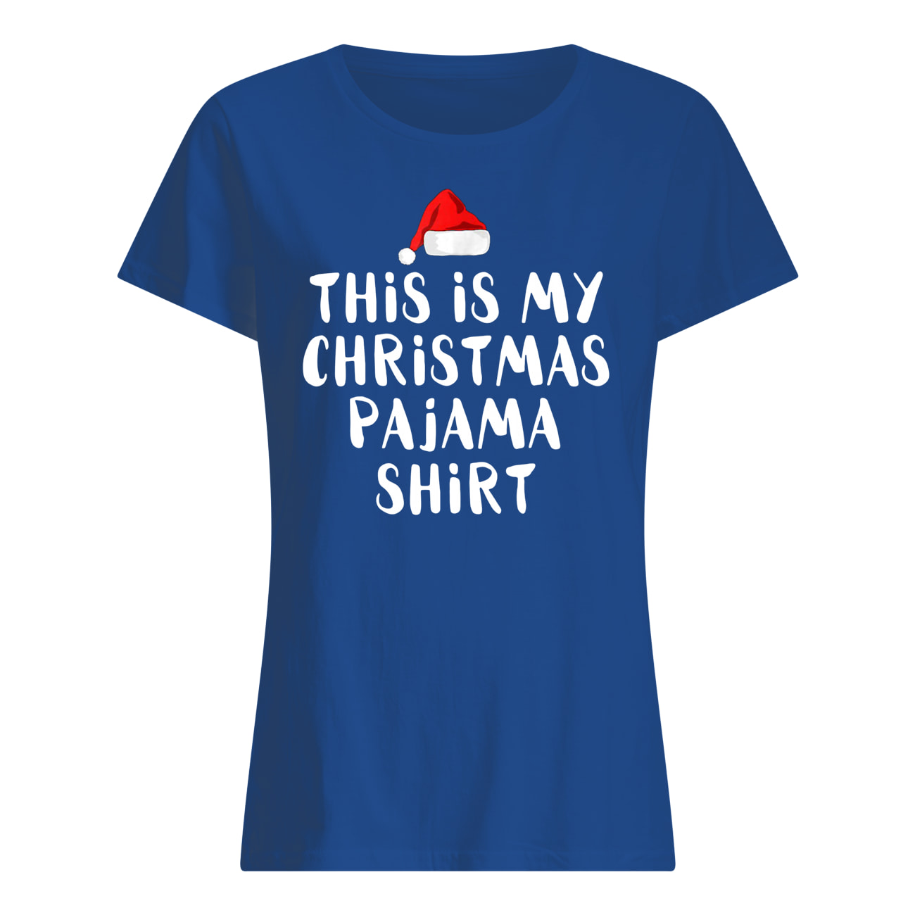 This is my christmas pajama womens shirt