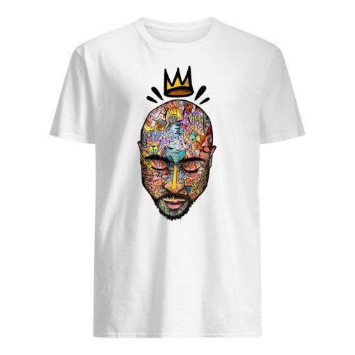 Tupac trippy art mens shirt