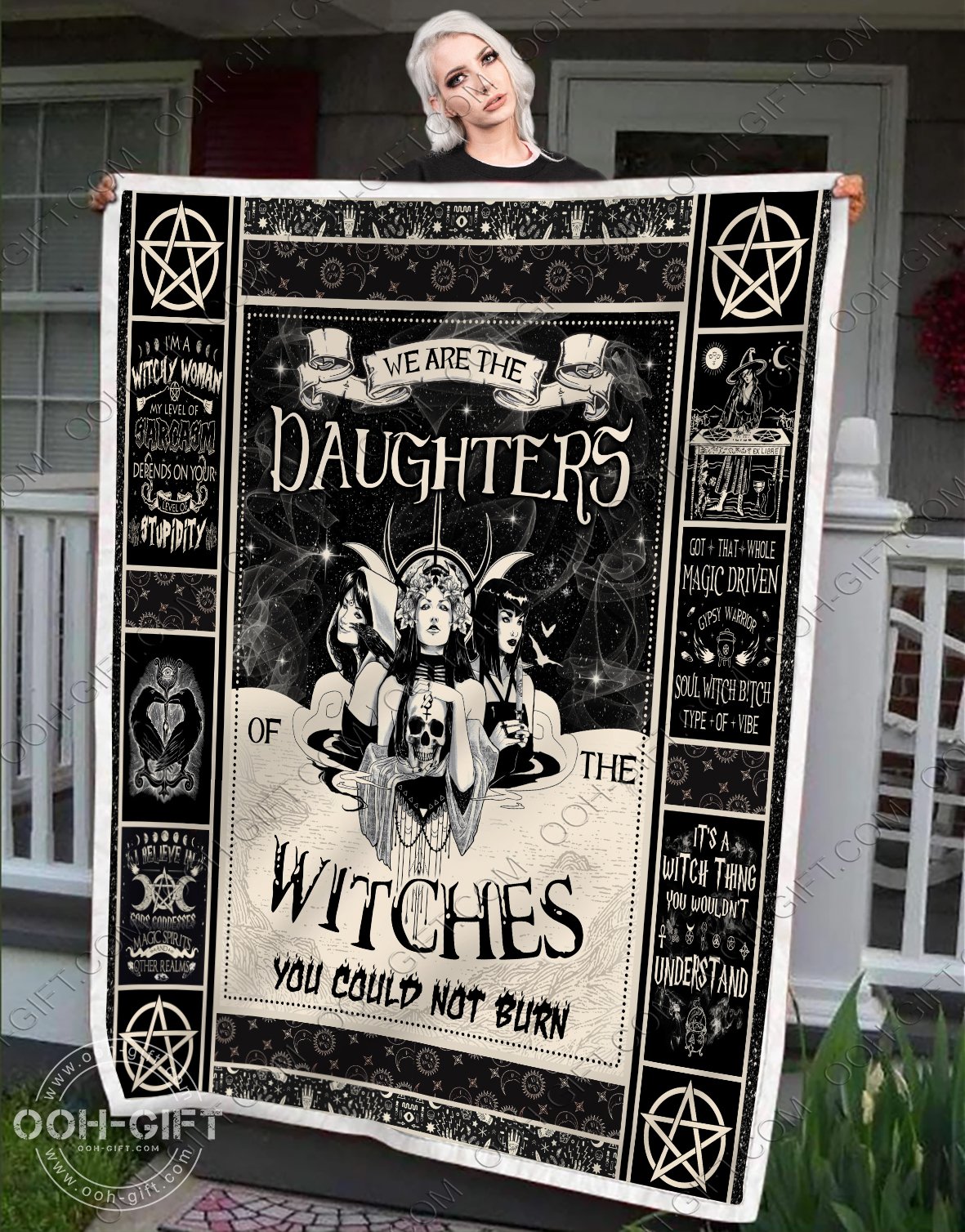 We are the daughters of the witches you could not burn blanket 1