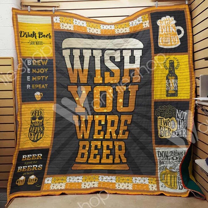 Wish you were beer quilt 1