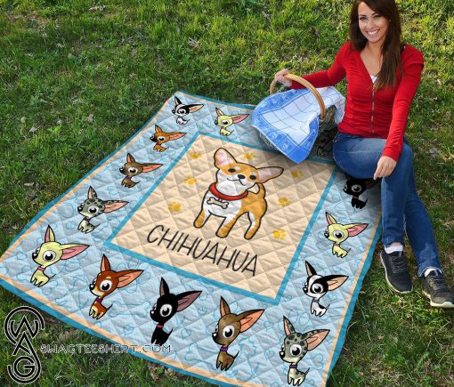 Baby chihuahua quilt