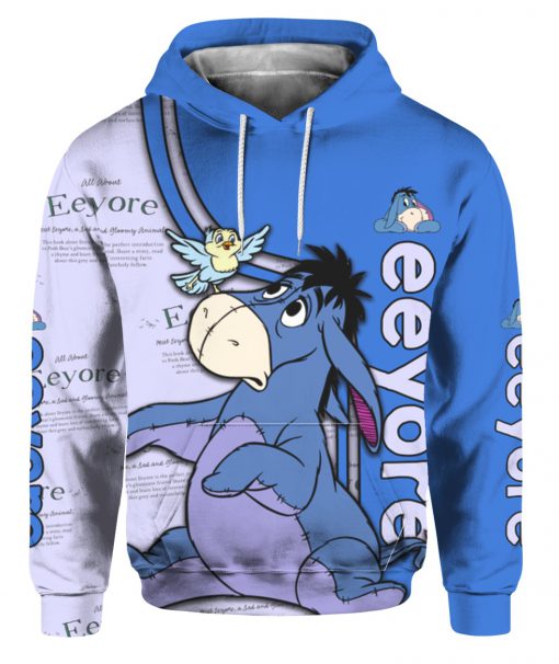 Eeyore all over printed hoodie