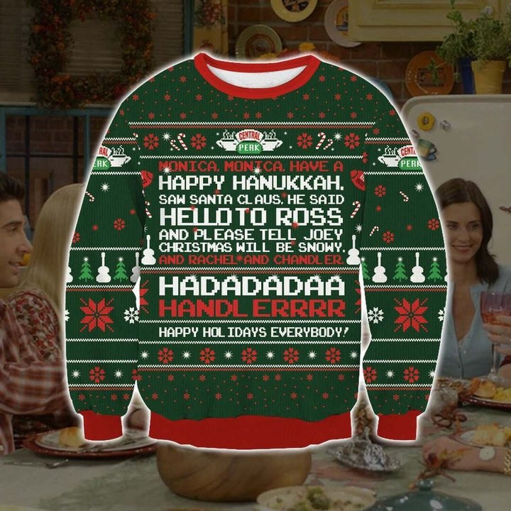Friends phoebe's christmas song full printing ugly christmas sweater 2