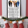 Friends tv show classic quote poster