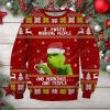 Grinch i hate morning people and mornings and people full printing ugly christmas sweater
