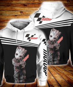 Groot hold motogp full printing hoodie