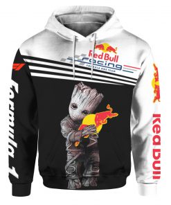 Groot hold redbull racing all over print hoodie 3