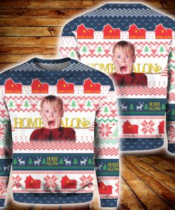 Home alone full printing ugly christmas sweater