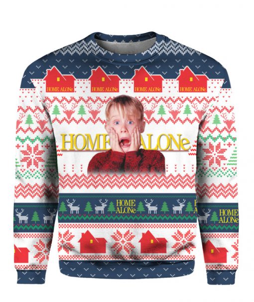Home alone full printing ugly christmas sweater 3