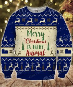 Home alone merry christmas ya filthy animal ugly christmas sweater 2