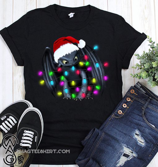 How to train your dragon toothless christmas light shirt