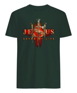 Jesus saved my life mens shirt