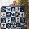 Mickey mouse dallas cowboys nfl quilt