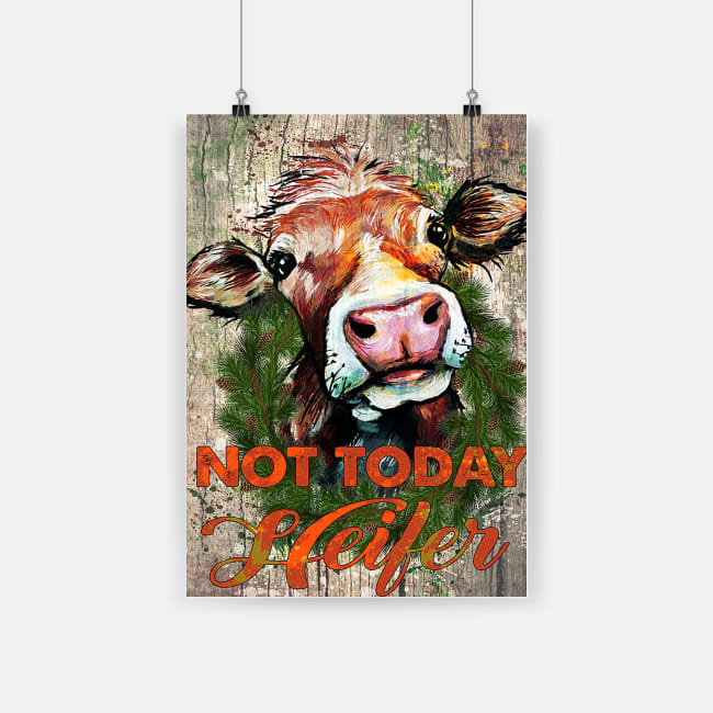 Not today heifer poster 1