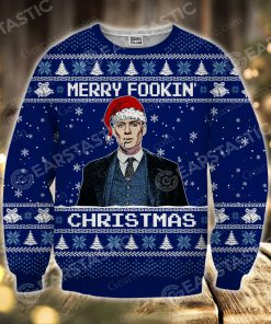 Peaky blinders tommy shelby full printing ugly christmas sweater 2