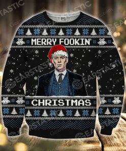 Peaky blinders tommy shelby full printing ugly christmas sweater