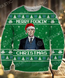 Peaky blinders tommy shelby full printing ugly christmas sweater 3