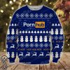 Pornhub full printing ugly christmas sweater