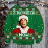 Put that cookie down now kindergarten cop full printing ugly christmas sweater