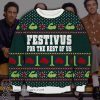 Seinfeld festivus for the rest of us full printing ugly christmas sweater