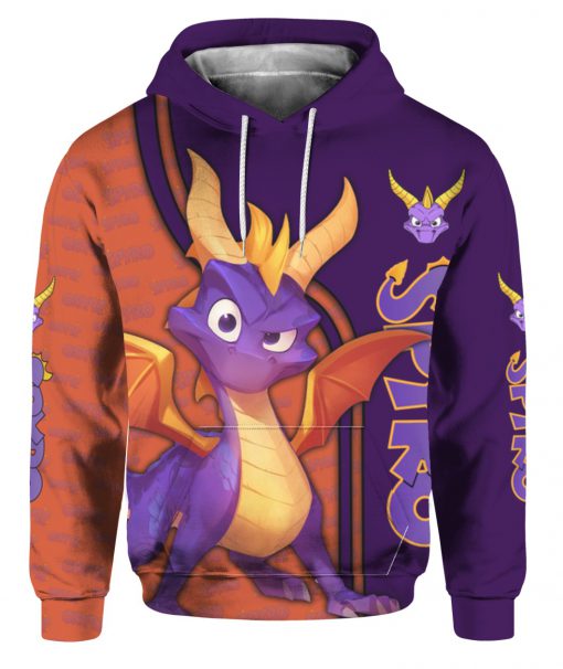 Spyro all over printed hoodie