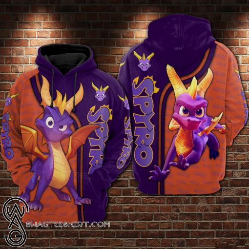 Spyro all over printed shirt