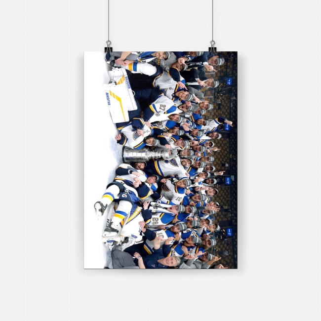 St louis blues win stanley cup for first time in franchise history poster 2