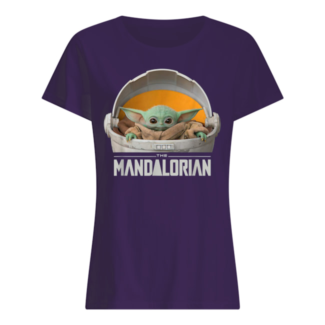 Star wars the mandalorian baby yoda womens shirt