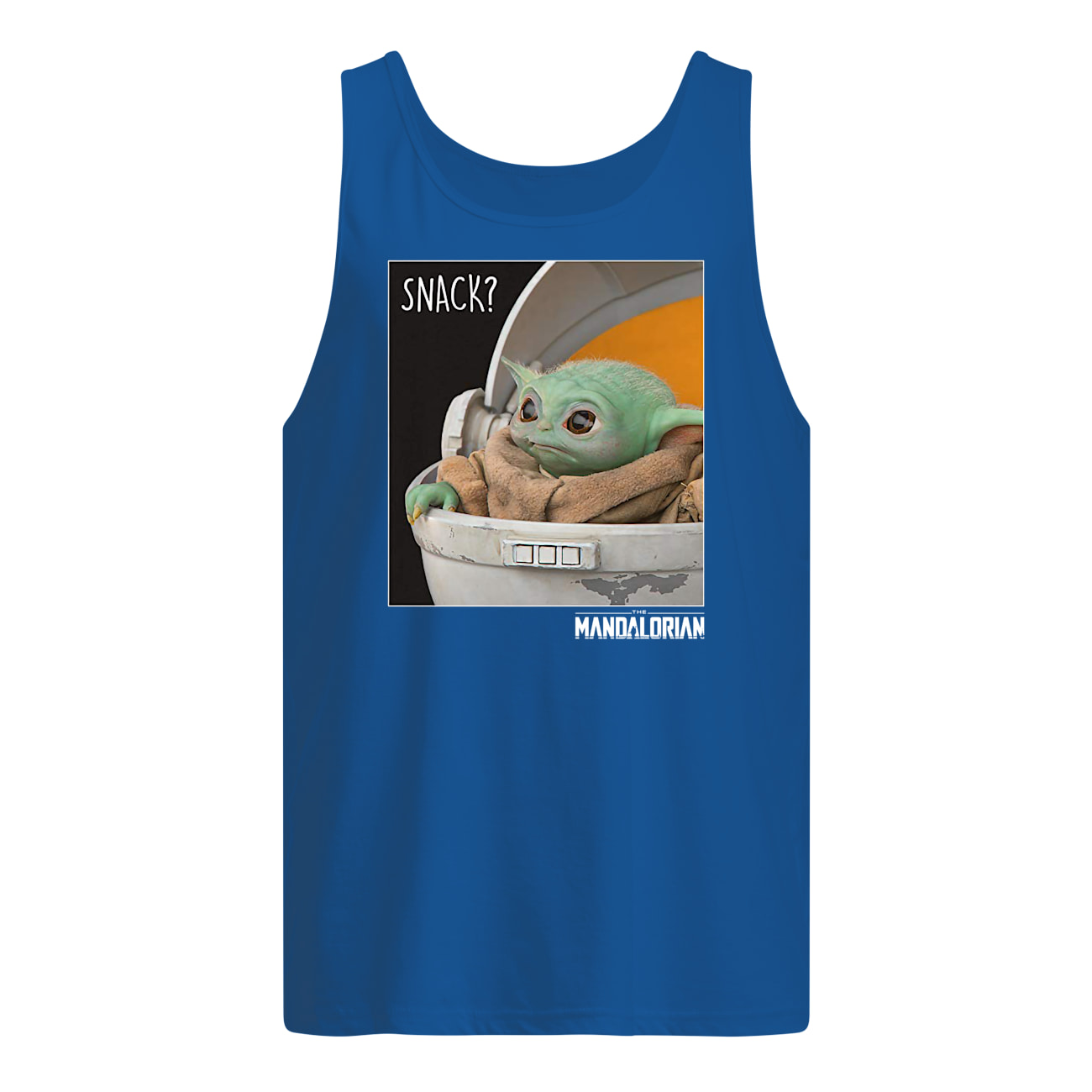 Star wars the mandalorian the child snack time tank top