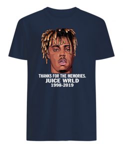 Thanks for the memories juice wrld 1998-2019 mens shirt