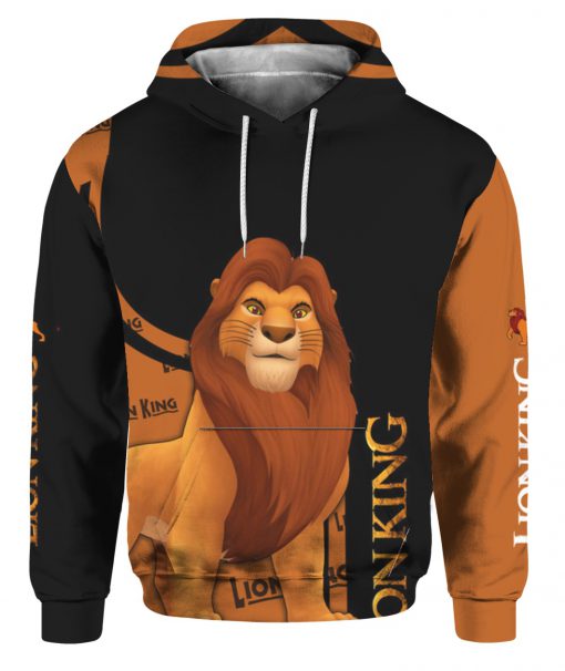 The lion king all over printed hoodie 2
