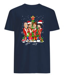 The rolling stone santa christmas mens shirt