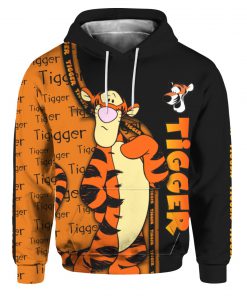 Tigger winnie-the-pooh full printing hoodie 1