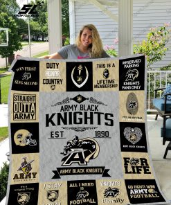 Army black knights quilt 1
