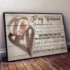 Couple ring to my husband marrying you was the best decision i have ever made poster